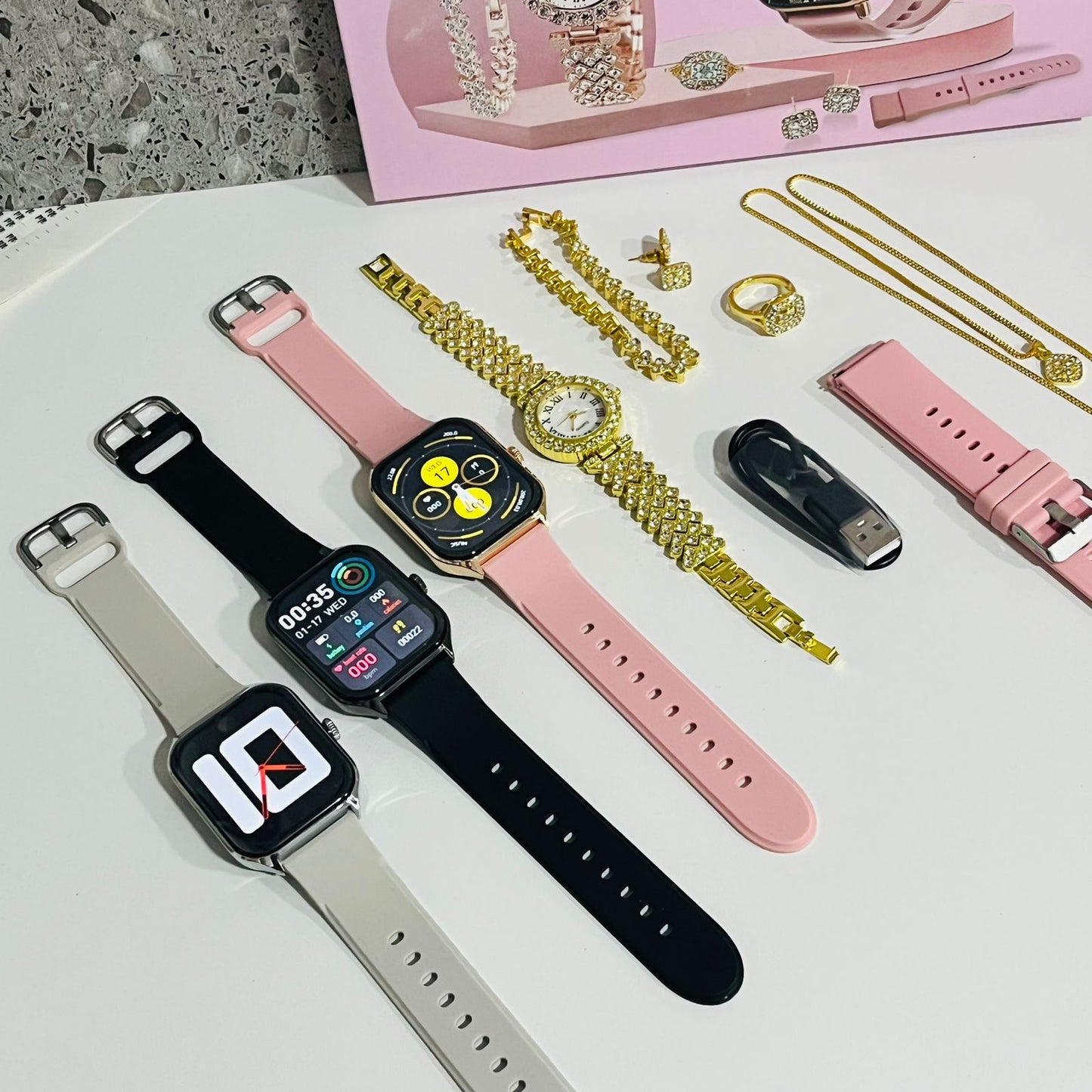 Smartwatch A58 - Set