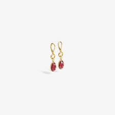 Aretes Carmine Doré