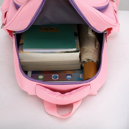 MOCHILA A4 MUNDO SAFARI