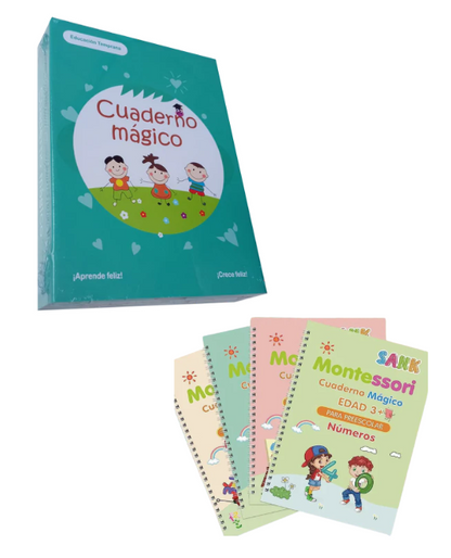 Cuaderno Mágico y Línea de Trazo