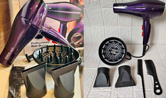 SECADOR DE CABELLO MANXI CON ACCESORIOS
