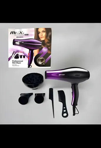 SECADOR DE CABELLO MANXI CON ACCESORIOS