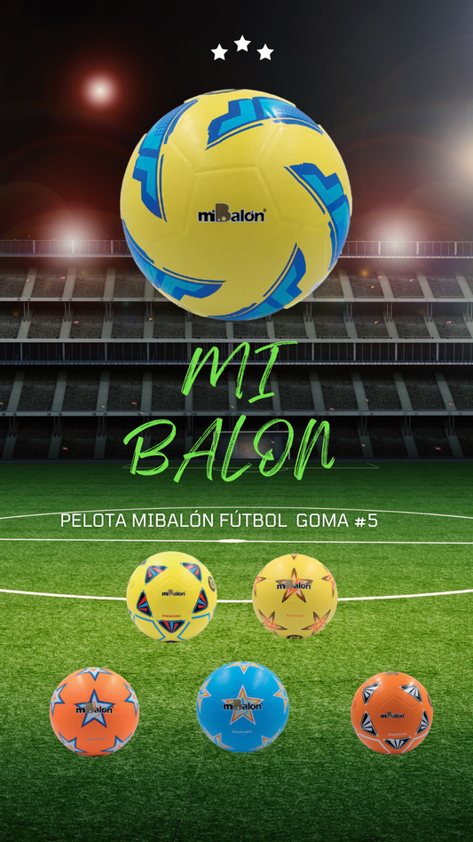 PELOTA MI BALON FUTBOL GOMA #5