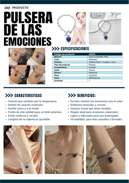 Pulsera de las emociones + collar emociones