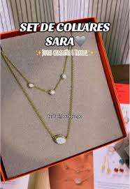 Set Collares Sara 2 collares